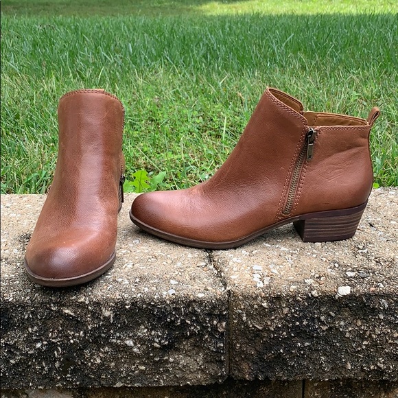 Lucky Brand Shoes - Lucky Brand brown leather booties